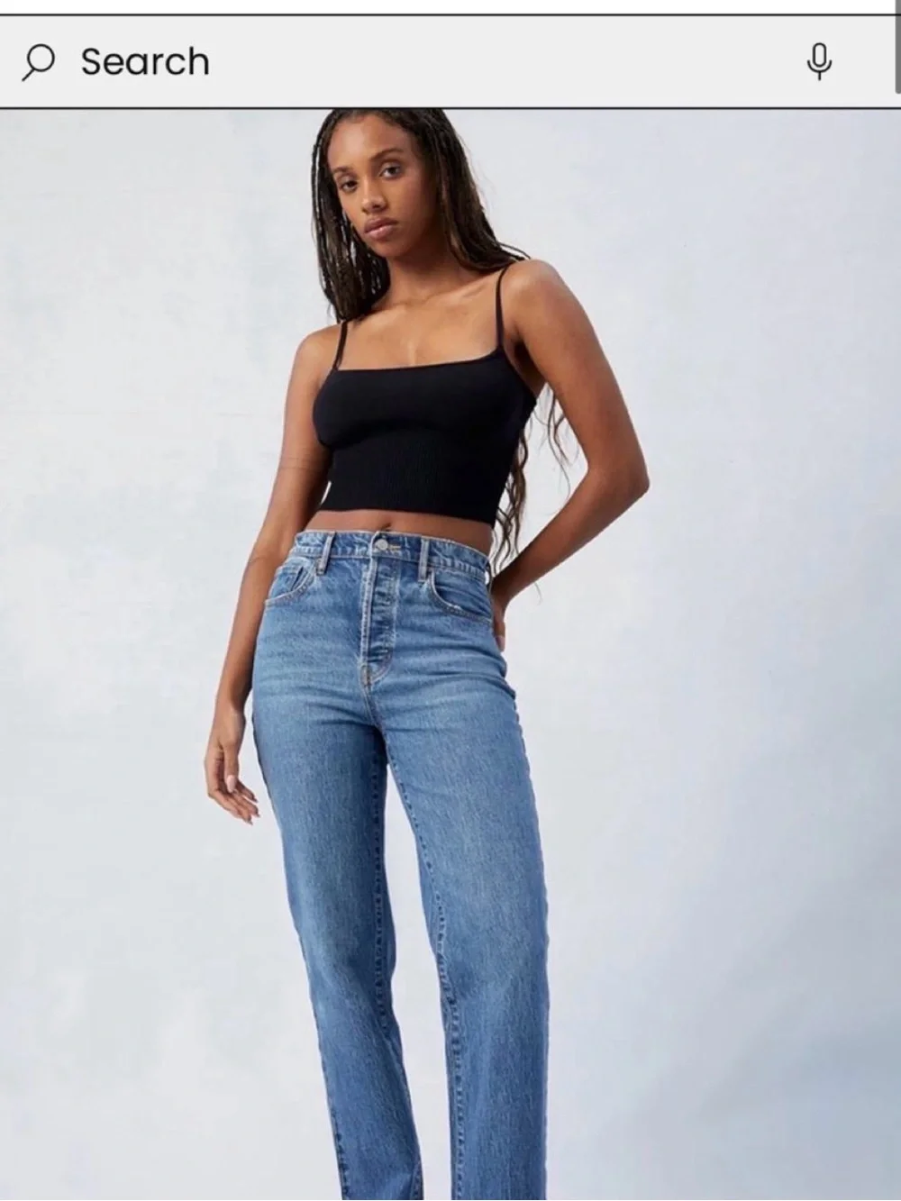 PacSun Light Blue Button-Fly Denim Jeans - Picture 7 of 7